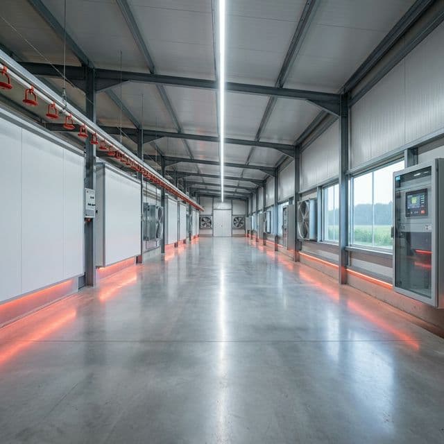 مزرعة دواجن متطورة - الحصين